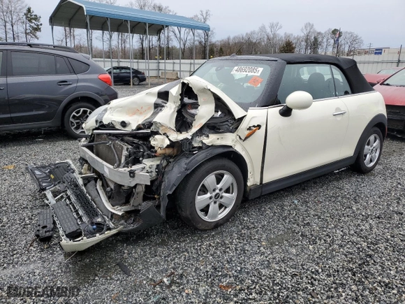 2019 MINI Cooper Convertible with VIN WMWWG5C54K3F79764, listed as a Copart auction lot 48692085 with 94,211 mi miles and Salvage Title. Bid and sale history available at carsss.com. Image 1.