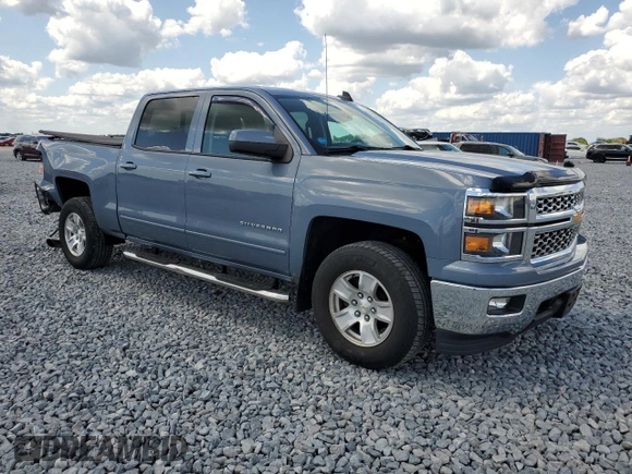 2015 Chevrolet Silverado 1500 LT with VIN 3GCUKREC8FG284565, listed as a Copart auction lot 52760805 with 128,501 mi miles and Salvage Title. Bid and sale history available at DreamBid. Image 4.