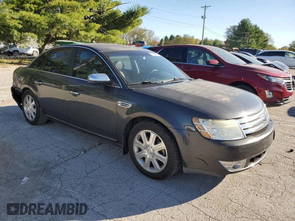 2008 Ford Taurus Limited with VIN 1FAHP25W98G149331, listed as a Copart auction lot 75864854 with 175,878 mi miles and Salvage Title. Bid and sale history available at carsss.com. Image 4.