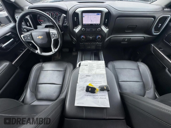 2021 Chevrolet Silverado 3500HD LTZ with VIN 1GC4YUEYXMF150653, listed as a Copart auction lot 64889045 with 163,490 mi miles and Clean title. Bid and sale history available at DreamBid. Image 9.