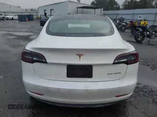2023 Tesla Model 3 with VIN 5YJ3E1EAXPF544233, listed as a Copart auction lot 44790245 with 32,098 mi miles and Salvage title. Bid and sale history available at DreamBid. Image 6.