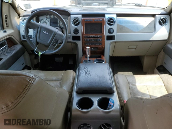 2010 Ford F-150 XL with VIN 1FTFW1CV0AFB14830, listed as a Copart auction lot 52652955 with 345,251 mi miles and Salvage Title. Bid and sale history available at carsss.com. Image 8.