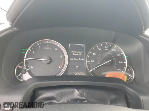 2017 Lexus RX 350 z VIN 2T2BZMCA2HC069523, wystawiony jako Copart lot #61055415 z przebiegiem 108 772 mil mil oraz Szkoda całkowita • Salvage title. Historia ofert i sprzedaży dostępna na DreamBid. Obrazek 9.
