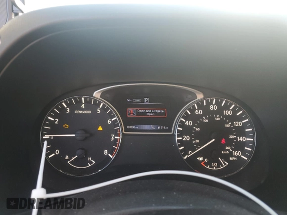 2017 Nissan Pathfinder SL with VIN 5N1DR2MM4HC693726, listed as a Copart auction lot 49579505 with 102,330 mi miles and Salvage Title. Bid and sale history available at carsss.com. Image 9.