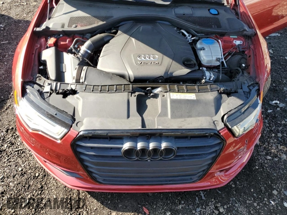2015 Audi A6 with VIN WAUHMBFC1FN027544, listed as a Copart auction lot 53960404 with 104,428 mi miles and Salvage title. Bid and sale history available at DreamBid. Image 12.