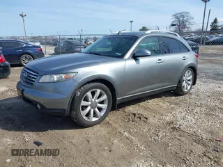 2004 Infiniti FX with VIN JNRBS08W94X404200, listed as a IAAI auction lot 41780095 with 148,802 mi miles. Bid and sale history available at carsss.com. Image 2.