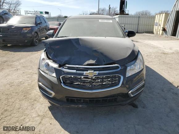 2015 Chevrolet Cruze LT with VIN 1G1PE5SB2F7127417, listed as a Copart auction lot 48847865 with 143,134 mi miles and Salvage Title. Bid and sale history available at carsss.com. Image 5.