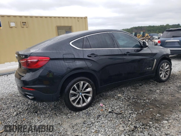 2017 BMW X6 sDrive35i with VIN 5UXKU0C34H0G69243, listed as a Copart auction lot 69607524 with 105,996 mi miles and Salvage Title. Bid and sale history available at carsss.com. Image 3.