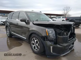 2022 Kia Telluride EX z VIN 5XYP3DHC3NG222108, wystawiony jako IAAI lot #41759771 z przebiegiem 129 098 mil mil oraz . Historia ofert i sprzedaży dostępna na DreamBid. Obrazek 1.