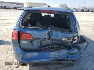 2017 Volkswagen Golf SportWagen S with VIN 3VWA17AU3HM502728, listed as a Copart auction lot 43303074 with 148,127 mi miles and Salvage Title. Bid and sale history available at carsss.com. Image 6.