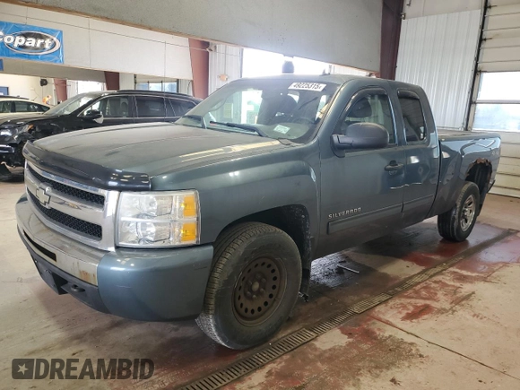2010 Chevrolet Silverado 1500 LS with VIN 1GCSKREA6AZ107334, listed as a Copart auction lot 49225315 with 184,624 mi miles and Clean Title. Bid and sale history available at DreamBid. Image 1.