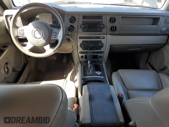 2006 Jeep Commander with VIN 1J8HG48N36C105167, listed as a Copart auction lot 53198305 with 216,682 mi miles and Clean Title. Bid and sale history available at carsss.com. Image 8.