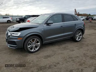 2018 Audi Q3 Premium Plus with VIN WA1JCCFS3JR030106, listed as a Copart auction lot 70183002 with 44,458 mi miles. Bid and sale history available at carsss.com. Image 1.