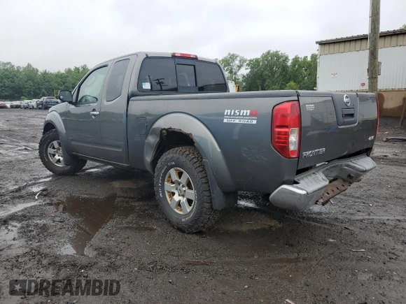 2008 Nissan Frontier SE with VIN 1N6AD06W08C427917, listed as a Copart auction lot 59894835 with 172,058 mi miles and Salvage title. Bid and sale history available at DreamBid. Image 2.