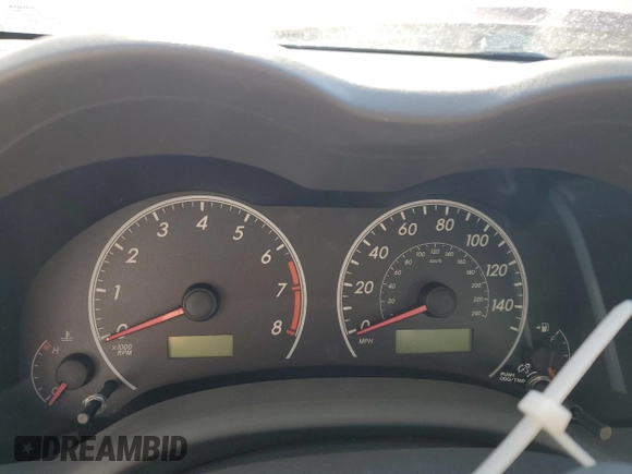 2010 Toyota Corolla with VIN 1NXBU4EE1AZ375667, listed as a Copart auction lot 52607845 with Not Provided miles and Salvage Title. Bid and sale history available at DreamBid. Image 9.
