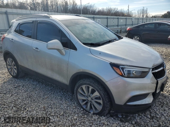2020 Buick Encore Preferred with VIN KL4CJASB8LB342636, listed as a Copart auction lot 46367495 with 57,517 mi miles and Salvage Title. Bid and sale history available at DreamBid. Image 4.