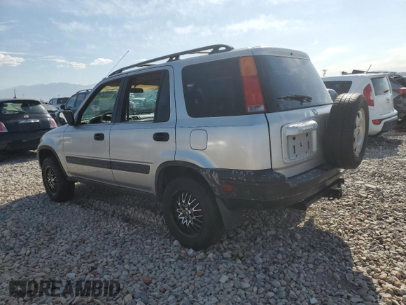 2001 Honda CR-V LX with VIN JHLRD284X1C000881, listed as a Copart auction lot 74606824 with 156,453 mi miles and Salvage Title. Bid and sale history available at carsss.com. Image 2.