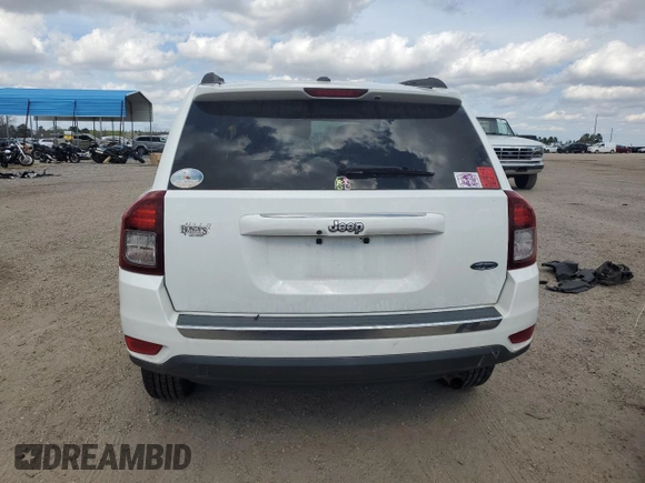 2015 Jeep Compass High Altitude Edition with VIN 1C4NJCEA4FD210141, listed as a Copart auction lot 46783525 with 123,815 mi miles and Salvage Title. Bid and sale history available at carsss.com. Image 6.