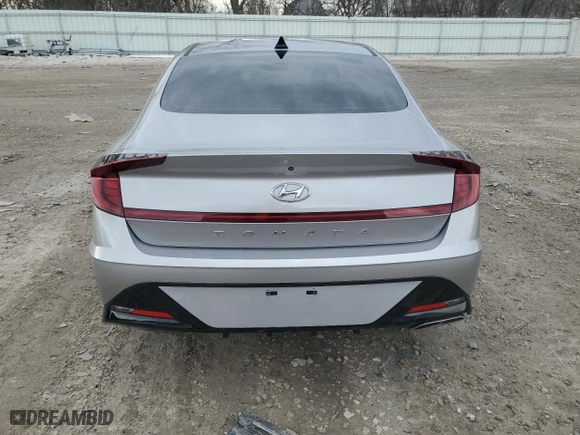 2021 Hyundai Sonata SEL with VIN KMHL64JA4MA145483, listed as a Copart auction lot 53897995 with 41,149 mi miles and Non Repairable. Bid and sale history available at carsss.com. Image 6.