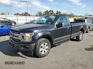 2018 Ford F-150 XL with VIN 1FTNF1EG8JKC59860, listed as a Copart auction lot 75029864 with 84,926 mi miles and Salvage title. Bid and sale history available at DreamBid. Image 1.