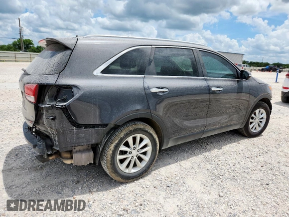 2017 Kia Sorento LX with VIN 5XYPG4A54HG223126, listed as a Copart auction lot 62407715 with 107,857 mi miles and Salvage title. Bid and sale history available at DreamBid. Image 3.
