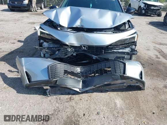 2025 Honda Civic Sport with VIN 2HGFE2F57SH522960, listed as a IAAI auction lot 42016973 with 3,689 mi miles and . Bid and sale history available at DreamBid. Image 6.