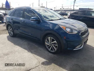 2017 Kia Niro Touring with VIN KNDCE3LC7H5047837, listed as a Copart auction lot 47143315 with 131,866 mi miles and Salvage Title. Bid and sale history available at carsss.com. Image 4.