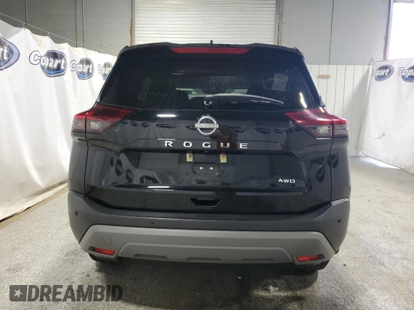 2023 Nissan Rogue S with VIN 5N1BT3AB1PC751209, listed as a Copart auction lot 63629655 with 91,084 mi miles and Clean title. Bid and sale history available at DreamBid. Image 6.