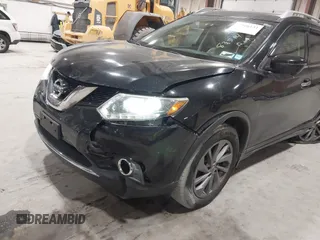 2016 Nissan Rogue SL with VIN 5N1AT2MV9GC755584, listed as a IAAI auction lot 42106132 with 83,514 mi miles and . Bid and sale history available at DreamBid. Image 18.