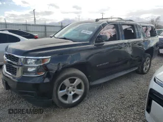 2015 Chevrolet Suburban LT with VIN 1GNSKJKC8FR200880, listed as a Copart auction lot 46941465 with 188,247 mi miles and Salvage Title. Bid and sale history available at carsss.com. Image 1.