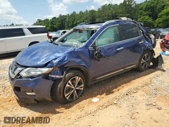 2017 Nissan Rogue SL с VIN 5N1AT2MT0HC829166, выставлен на аукционе Copart как лот 56710495 с пробегом 84 893 миль миль и Списание • Salvage title. История ставок и продаж доступна на DreamBid. Изображение 1.