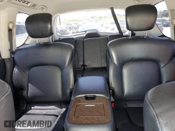 2015 Infiniti QX80 with VIN JN8AZ2NF5F9571690, listed as a Copart auction lot 54760715 with 130,450 mi miles and Clean Title. Bid and sale history available at carsss.com. Image 10.