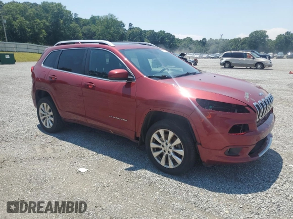 2017 Jeep Cherokee Overland z VIN 1C4PJMJS4HW550975, wystawiony jako Copart lot #61212885 z przebiegiem 60 786 mil mil oraz Szkoda całkowita • Salvage title. Historia ofert i sprzedaży dostępna na DreamBid. Obrazek 4.