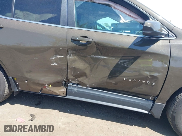2023 Chevrolet Equinox LT with VIN 3GNAXUEG0PL248041, listed as a IAAI auction lot 42024733 with 56,458 mi miles and . Bid and sale history available at DreamBid. Image 6.