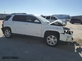 2017 GMC Terrain SLE with VIN 2GKALNEKXH6197737, listed as a Copart auction lot 48365645 with 0 mi miles and Salvage Title. Bid and sale history available at carsss.com. Image 4.