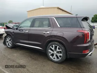 2020 Hyundai Palisade Limited with VIN KM8R5DHE0LU066511, listed as a Copart auction lot 58462025 with 97,295 mi miles and Salvage title. Bid and sale history available at DreamBid. Image 2.