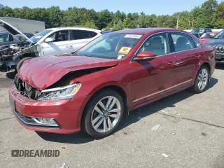 2017 Volkswagen Passat V6 SEL Premium with VIN 1VWCM7A32HC068715, listed as a Copart auction lot 71524004 with 124,825 mi miles and Salvage Title. Bid and sale history available at carsss.com. Image 1.