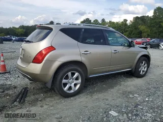 2006 Nissan Murano SE with VIN JN8AZ08W16W552233, listed as a Copart auction lot 73136474 with 114,406 mi miles and Salvage Title. Bid and sale history available at carsss.com. Image 3.