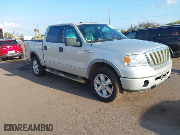 2006 Ford F-150 XLT with VIN 1FTPW145X6KE04882, listed as a IAAI auction lot 42128875 with 197,684 mi miles and . Bid and sale history available at DreamBid. Image 1.