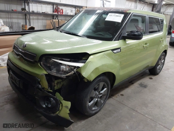 2017 Kia Soul with VIN KNDJN2A24H7879913, listed as a IAAI auction lot 41773892 with 1 mi miles. Bid and sale history available at carsss.com. Image 17.