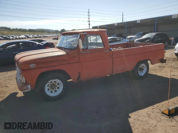 1966 GMC Sonoma with VIN PF23362B, listed as a Copart auction lot 71151814 with 92,712 mi miles and Clean Title. Bid and sale history available at DreamBid. Image 1.