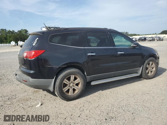 2012 Chevrolet Traverse 1LT with VIN 1GNKRGED4CJ234666, listed as a Copart auction lot 54088235 with 213,628 mi miles and Clean Title. Bid and sale history available at DreamBid. Image 3.