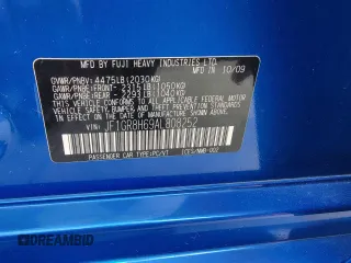 2010 Subaru WRX WRX STI с VIN JF1GR8H69AL808252, выставлен на аукционе Copart как лот 60362345 с пробегом 130 875 миль миль и Чистый • Clean title. История ставок и продаж доступна на DreamBid. Изображение 10.