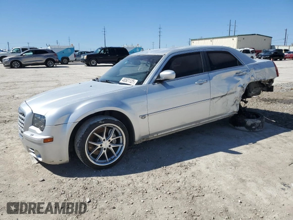 2006 Chrysler 300 C SRT8 with VIN 2C3KA73W76H101950, listed as a Copart auction lot 48501125 with 144,696 mi miles and Salvage Title. Bid and sale history available at carsss.com. Image 1.