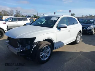 2023 Audi Q5 S line Premium with VIN WA1GAAFY7P2162649, listed as a IAAI auction lot 41540081 with 6,382 mi miles. Bid and sale history available at carsss.com. Image 20.