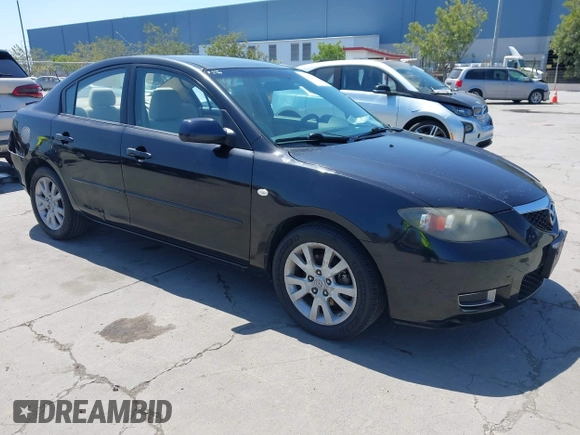 2008 Mazda 3 i Touring with VIN JM1BK12G081877189, listed as a IAAI auction lot 42147537 with 166,780 mi miles and . Bid and sale history available at carsss.com. Image 1.