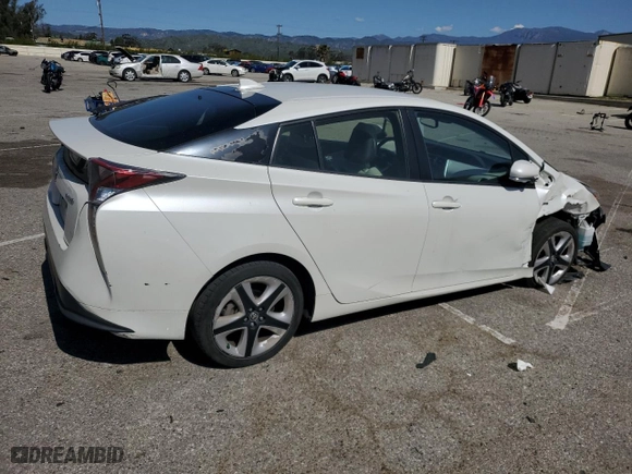 2016 Toyota Prius Four with VIN JTDKARFU9G3018526, listed as a Copart auction lot 51855165 with 67,736 mi miles and Salvage Title. Bid and sale history available at carsss.com. Image 3.