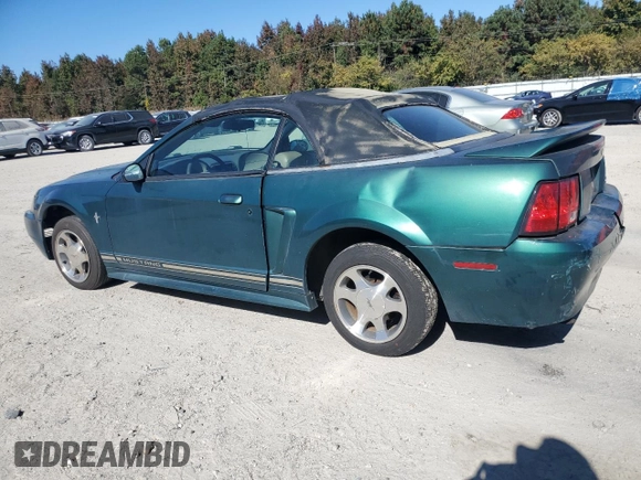 2000 Ford Mustang with VIN 1FAFP4440YF311629, listed as a Copart auction lot 78175244 with 290,502 mi miles and Salvage Title. Bid and sale history available at carsss.com. Image 2.