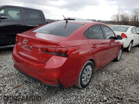 2019 Hyundai Accent SE with VIN 3KPC24A32KE072271, listed as a Copart auction lot 84085424 with 0 mi miles and Salvage Title. Bid and sale history available at carsss.com. Image 3.