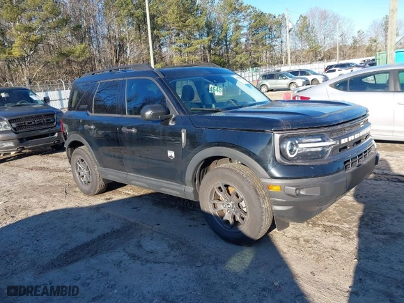 2023 Ford Bronco Sport Big Bend with VIN 3FMCR9B64PRD94469, listed as a IAAI auction lot 41426841 with 14,953 mi miles. Bid and sale history available at carsss.com. Image 1.